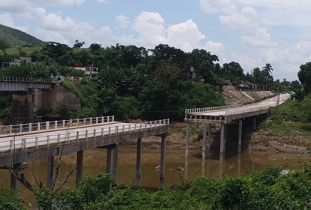 Intensas lluvias, Díaz-Canel, puente Zaza, Sancti Spíritus