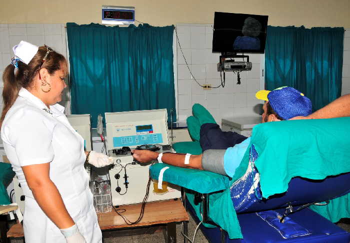 sancti spiritus, banco provincial de sangre, donaciones de sangre, ministerio de salud publica