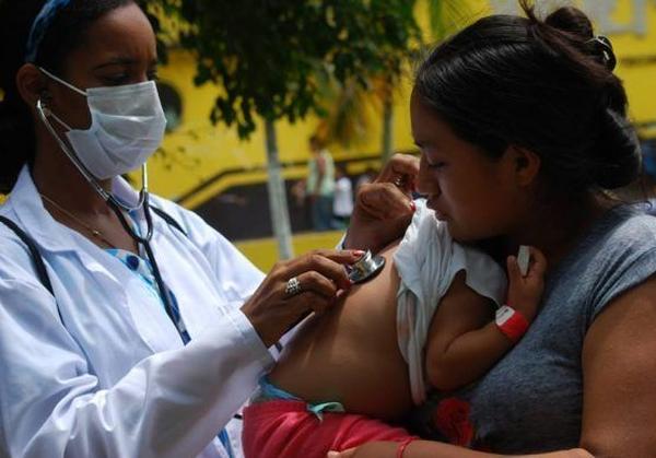 cuba, medicos cubanos, guatemala, volcan