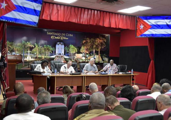 santiago de cuba, miguel diaz-canel, presidente de cuba, partido comunista de cuba, pcc