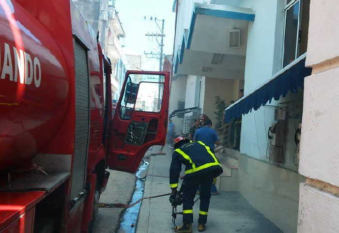 villa clara, incendio, etecsa, telefonia movil, telefonia celular, sancti spiritus