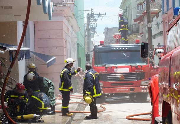 villa clara, incendio, etecsa, telefonia movil, telefonia celular, sancti spiritus