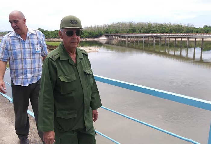 sancti spiritus, intensas lluvias en sancti spiritus, embalses espirituanos, joaquin quintas sola, presa zaza, rio zaza