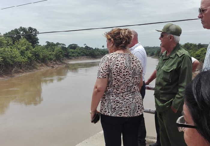 sancti spiritus, intensas lluvias en sancti spiritus, embalses espirituanos, joaquin quintas sola, presa zaza, rio zaza