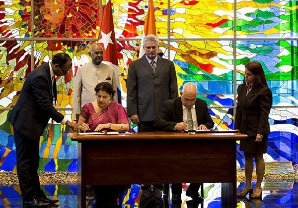 cuba, india, miguel diaz-canel, presidente de india, la india