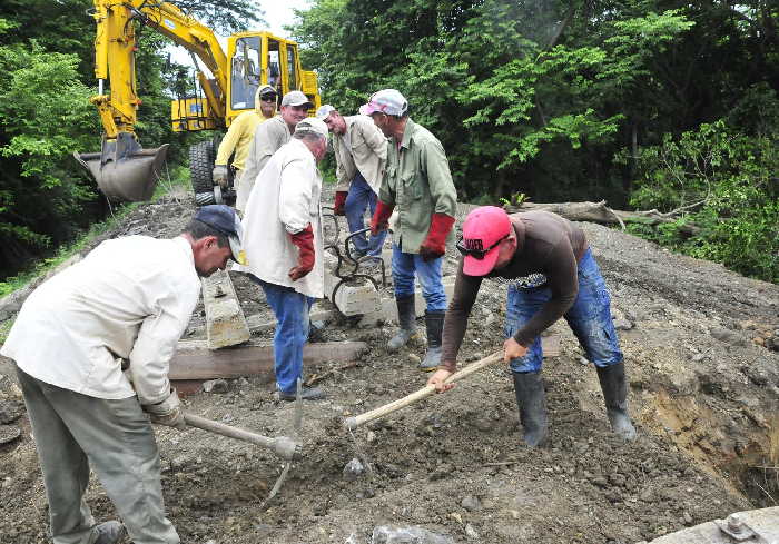 sancti spiritus, ferrocarril, via ferrea, intensas lluvias en sancti spiritus