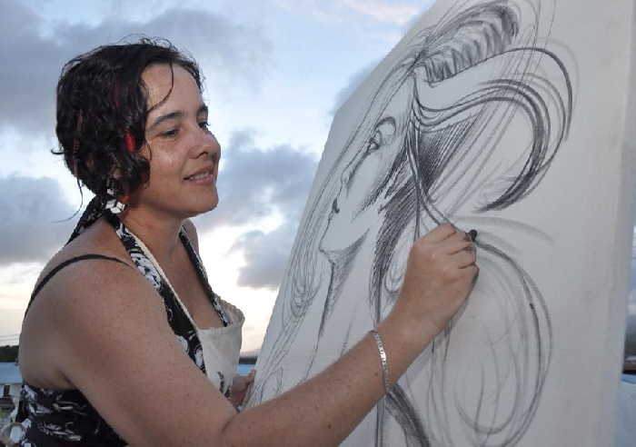 sancti spiritus, tudith vidal, trinidad, artes plasticas