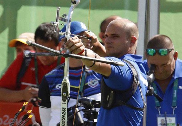 sancti spiritus, cuba, adrian puente, juegos centroamericanos y del caribe, barranquilla 2018, tiro con arco