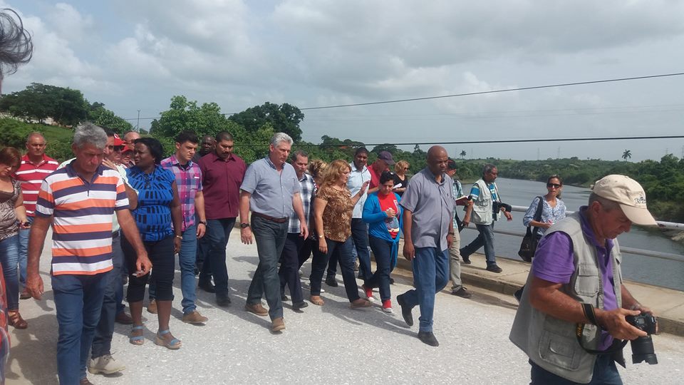 presidente, Cuba, Miguel Díaz Canel, Sancti Spíritus