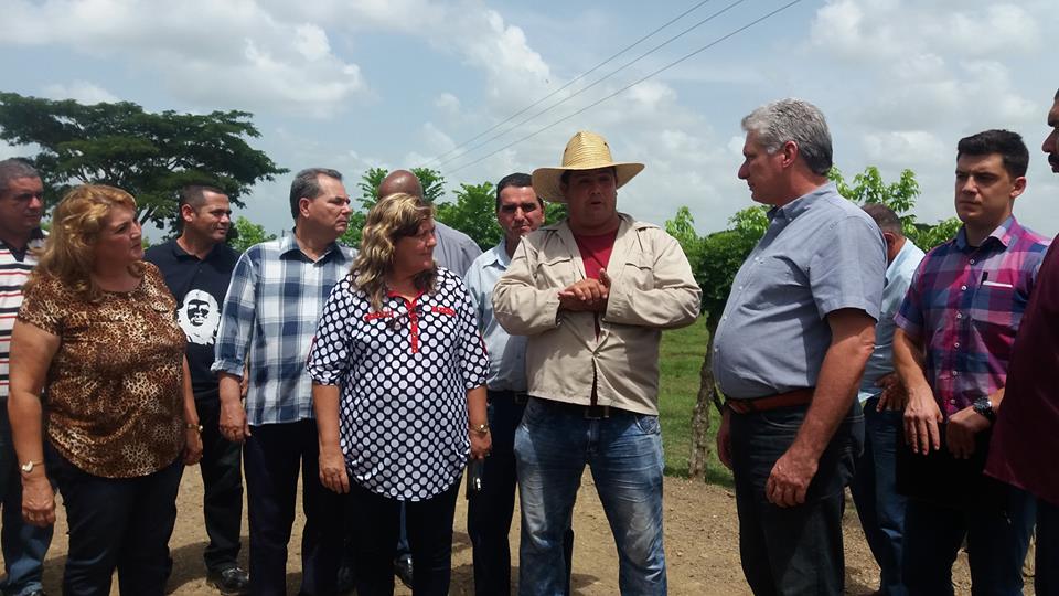 presidente, Cuba, Miguel Díaz Canel, Sancti Spíritus