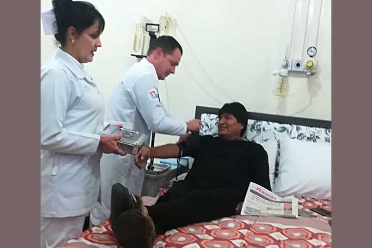 Salud, Evo Morales, Bolibia