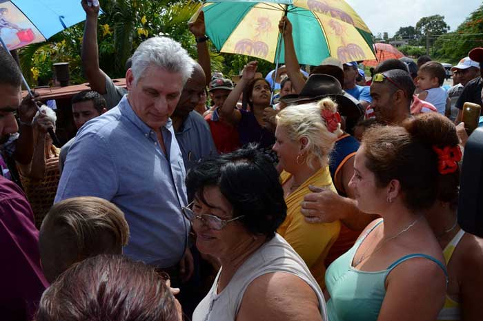 presidente, Cuba, Miguel Díaz Canel, Sancti Spíritus