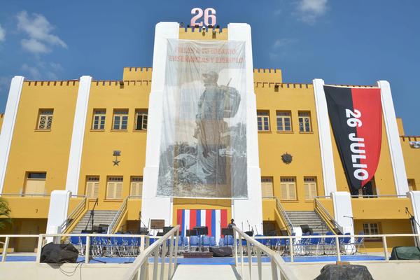 26 de Julio, Santiago de Cuba, Cuartel Moncada