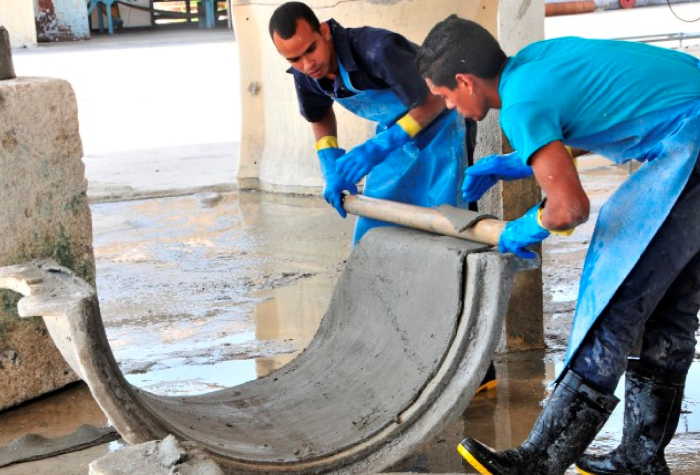 sancti spiritus, fabrica de asbestocemento, tanques para agua