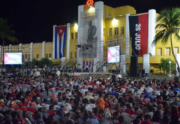 santiago de cuba, 26 de julio, gesta del moncada, asalto al cuartel moncada, raul castro, miguel diaz-canel