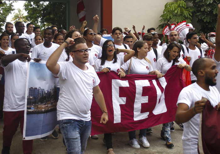 cuba, IX congreso de la feu, federacion estudiantil universitaria