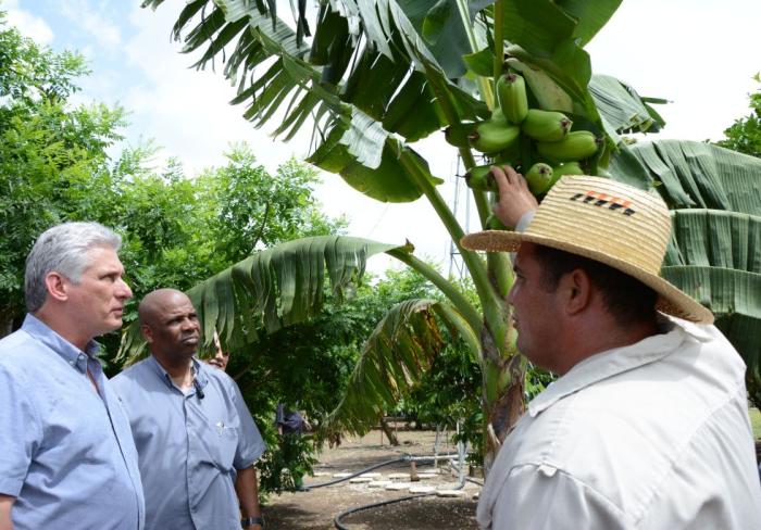 sancti spiritus, presidente de cuba, miguel diaz-canel, intensas lluvias en sancti spiritus,