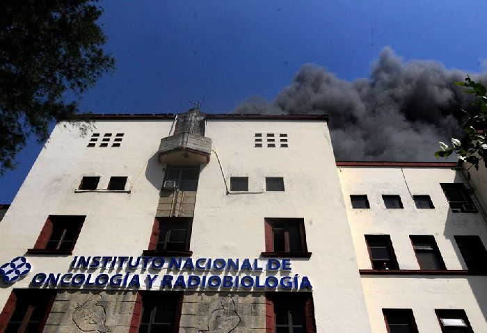 cuba, oncologico, incendio, instituto nacional de oncologia y radiobiologia