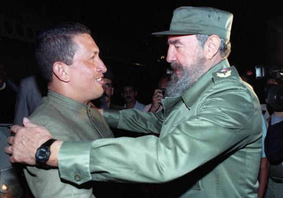 cuba, venezuela, hugo chavez frias, fidel castro