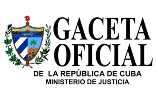 gACETA oFICIAL, cUBA, PROPIEDAD INDUSTRIAL