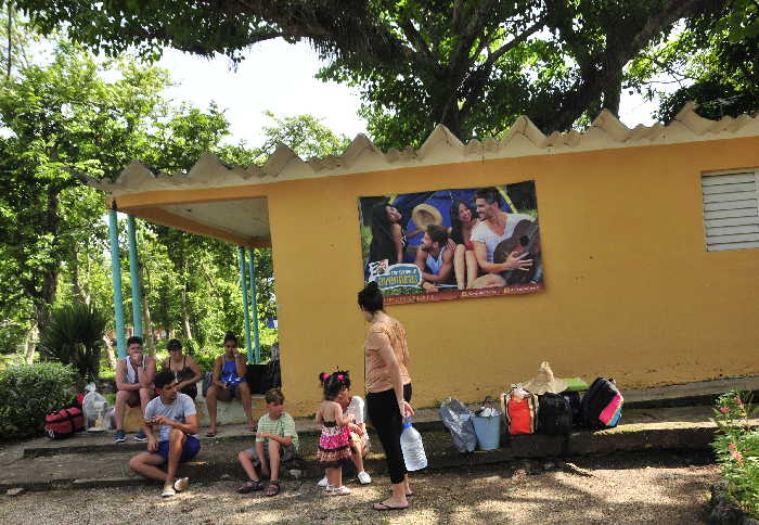 sancti spiritus, campismo popular, etapa estival, verano