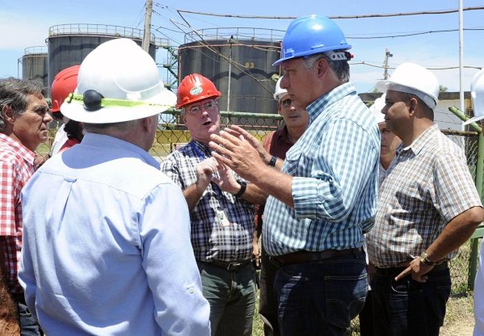 cuba, economia cubana, refineria ñico lopez, miguel diaz-canel, presidente de cuba