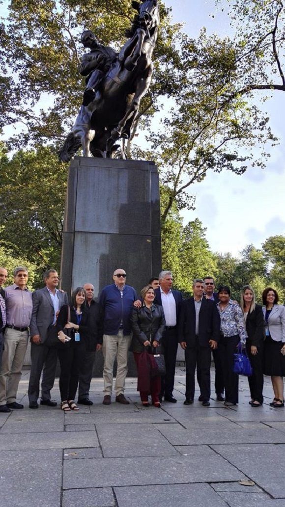 Nueva York, José Martí, Díaz-Canel, Cuba