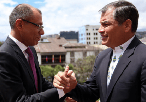 ecuador, tafael correa, jorge glas