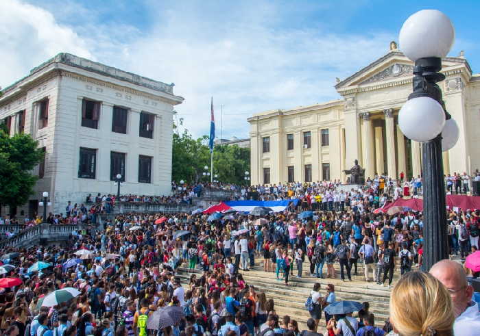 cuba, universidad, universidad de la habana, miguel diaz-canel, presidente de cuba