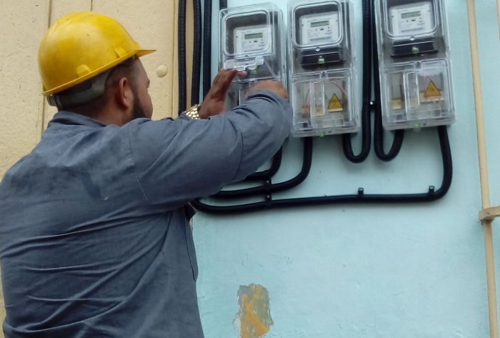 sancti spiritus, empresa electrica, consumo electrico, metrocontadores