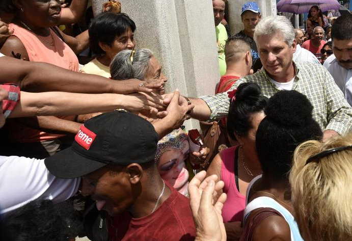 cuba, pinar del rio, presdidente de cuba, miguel diaz-canel