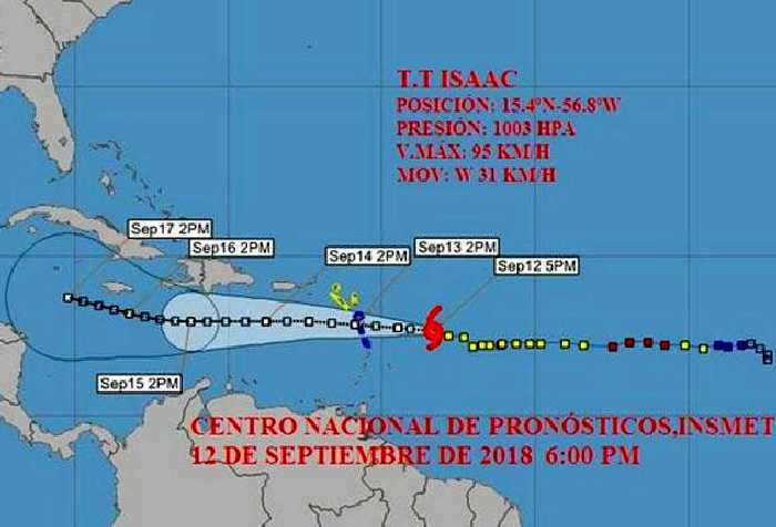 cuba, insmet, tormenta tropical