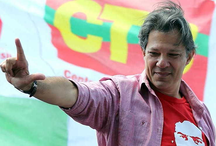 brasil, elecciones en brasil, fernando haddad, jair bolsonaro