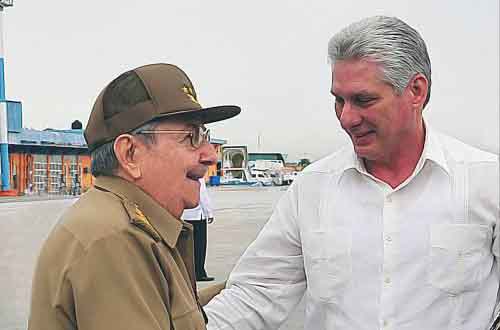 Díaz-Canel, Raúl Castro, gira