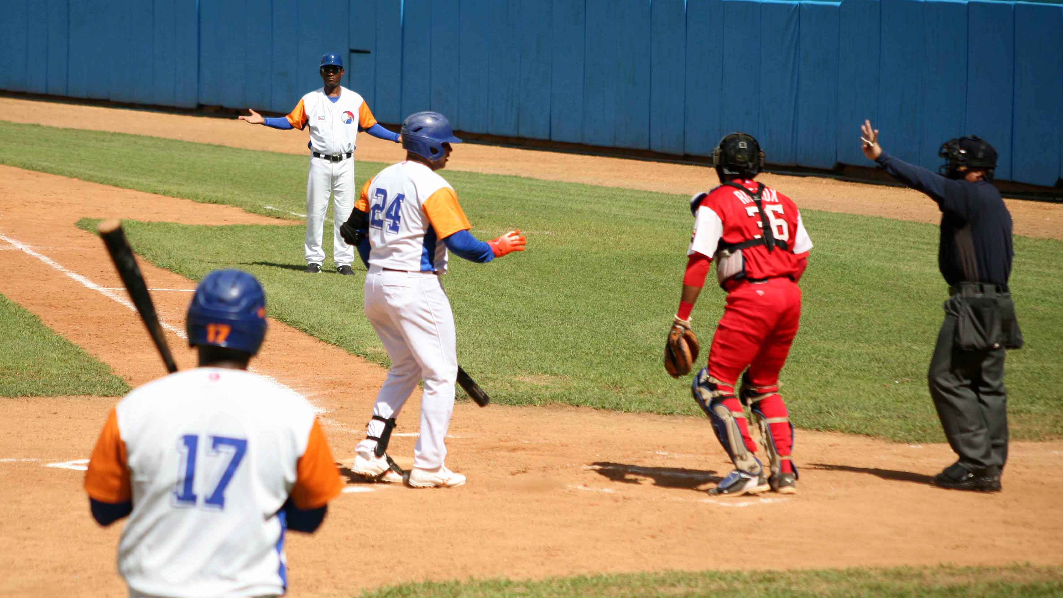 Béisbol, Sancti Spíritus, Santiago, Gallos 58 snb