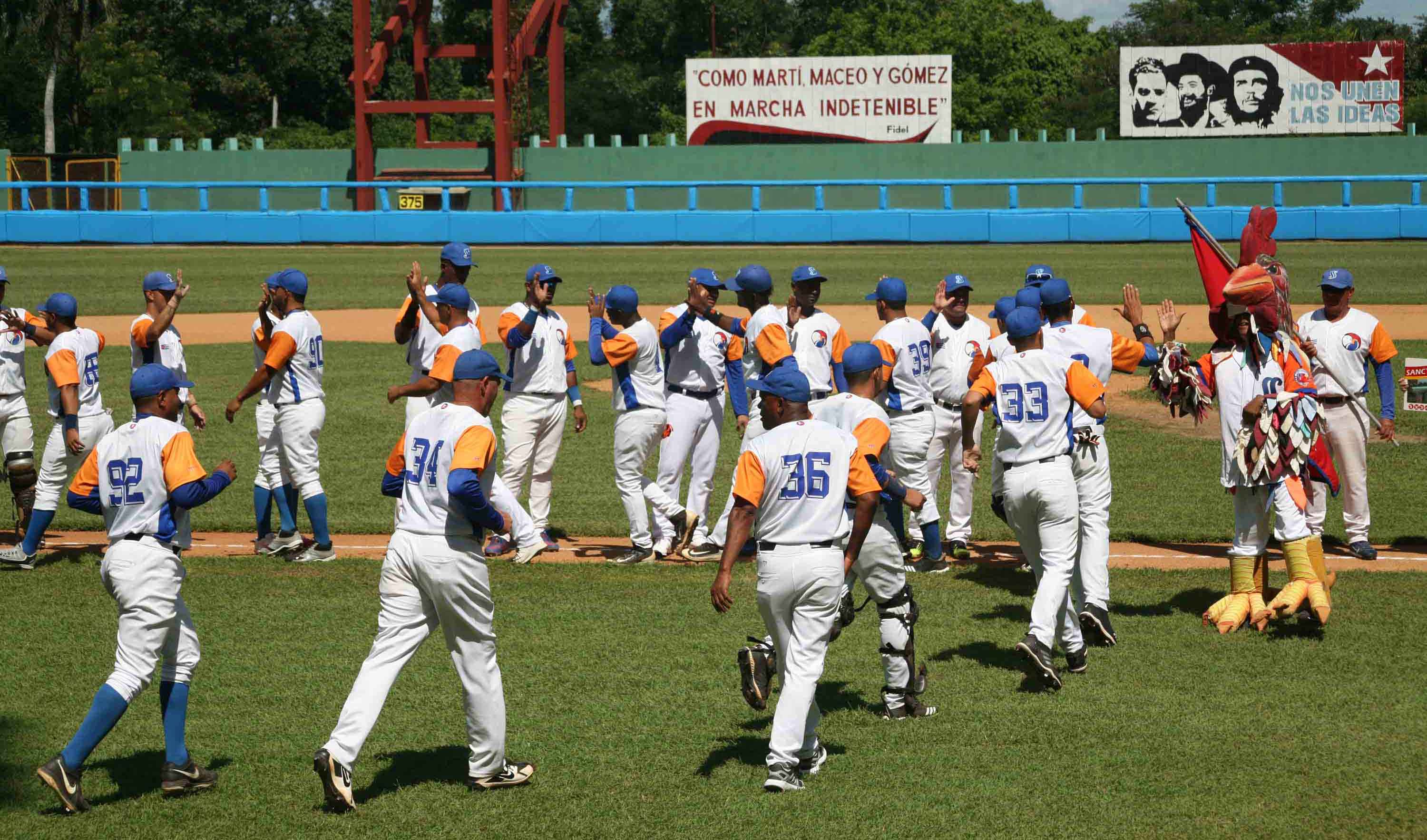 Béisbol, Sancti Spíritus, Santiago, Gallos 58 snb