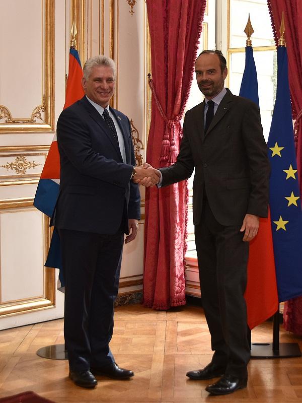 cuba, francia, miguel diaz-canel, presidented de cuba