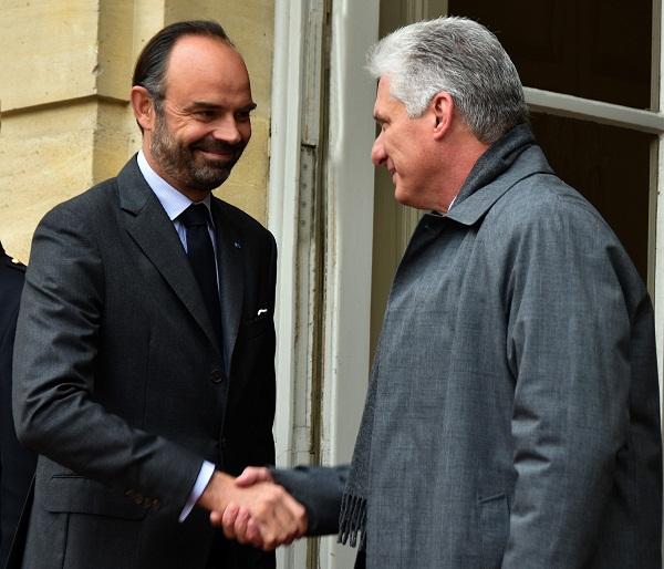 cuba, francia, miguel diaz-canel, presidented de cuba