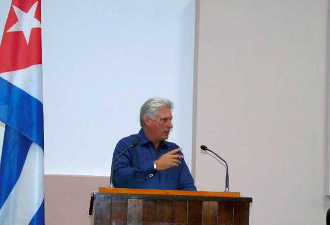 cuba, union de informaticos de cuba, miguel diaz-canel, presidente de cuba