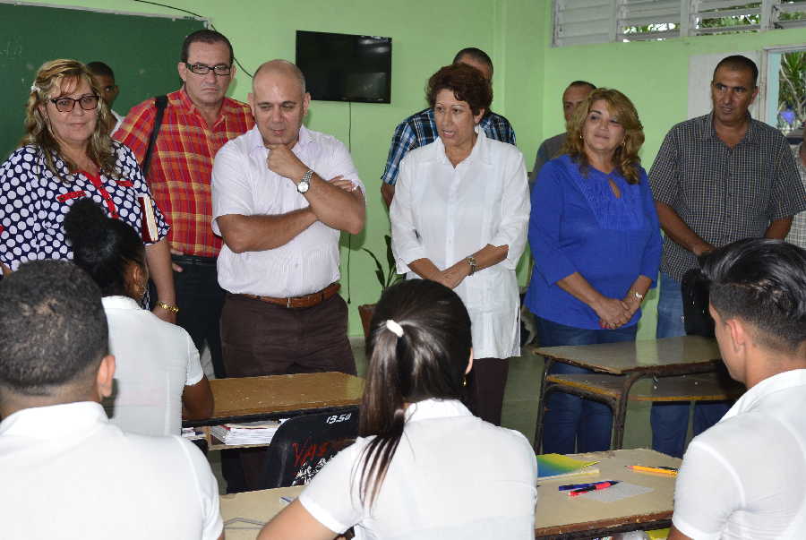 sancti spiritus, educacion, ministerio de educacion, educacion superior, cobertura docente, roberto morales ojeda