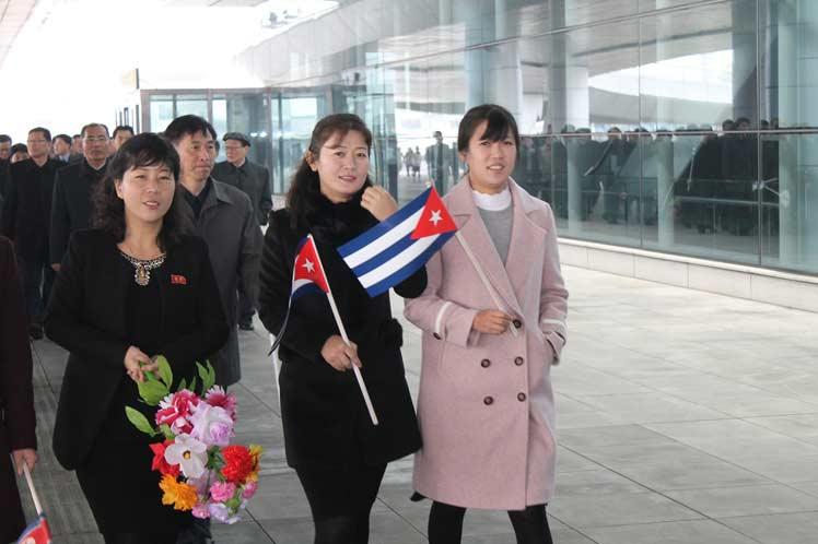 cuba, republica popular democratica de corea, miguel diaz-canel, presidente de cuba en la republica popular democratica de corea