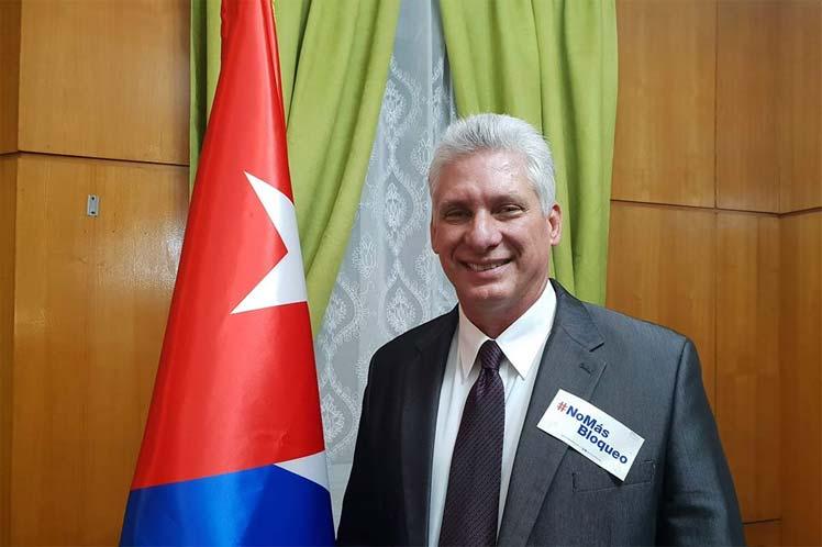 cuba, bloqueo de eeuu a cuba, onu, miguel diaz-canel, presidente de cuba