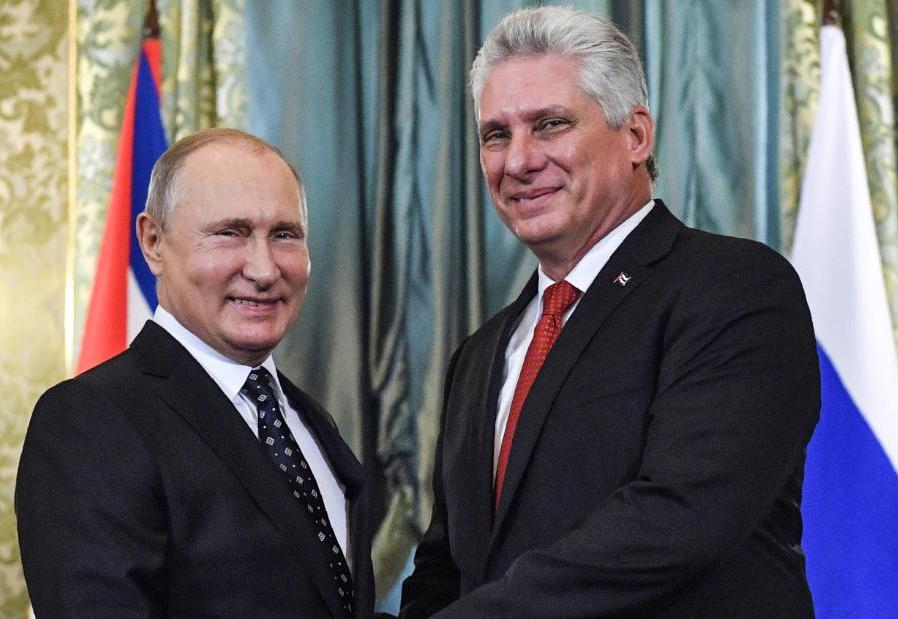 Cuba, Rusia, presidente de cuba en Rusia, Vladimir putin, miguel diaz-canel