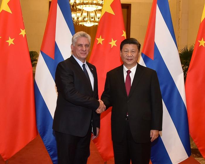 cuba, china, miguel diaz-canel, presidente de cuba en china, xi jinping