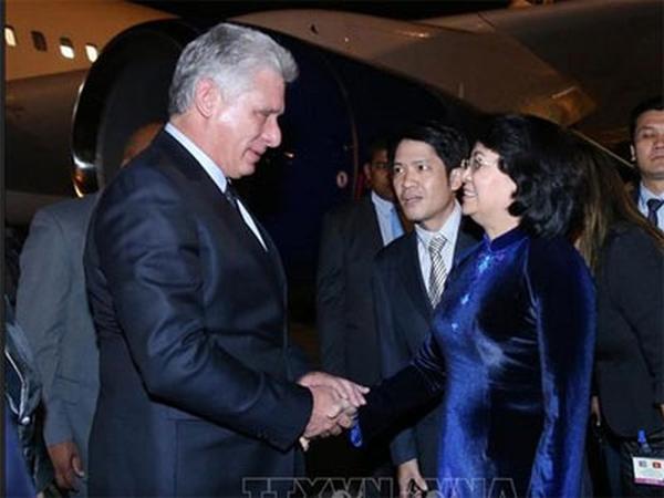 cuba, vietnam, presidente de cuba en vietnam, miguel diaz-canel