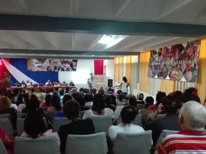 sancti spiritus, X congreso de la FMC, federacion de mujeres cubanas