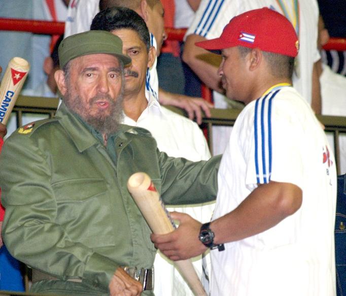 cuba, beisbol, fidel castro, frederich cepeda