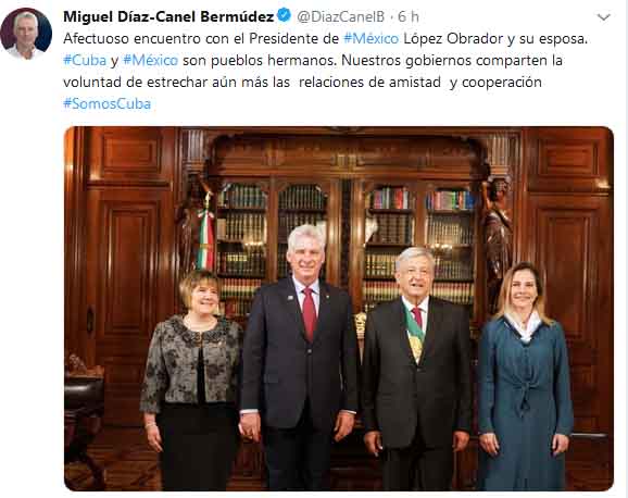 Cuba, México, Díaz-Canel, López Obrador