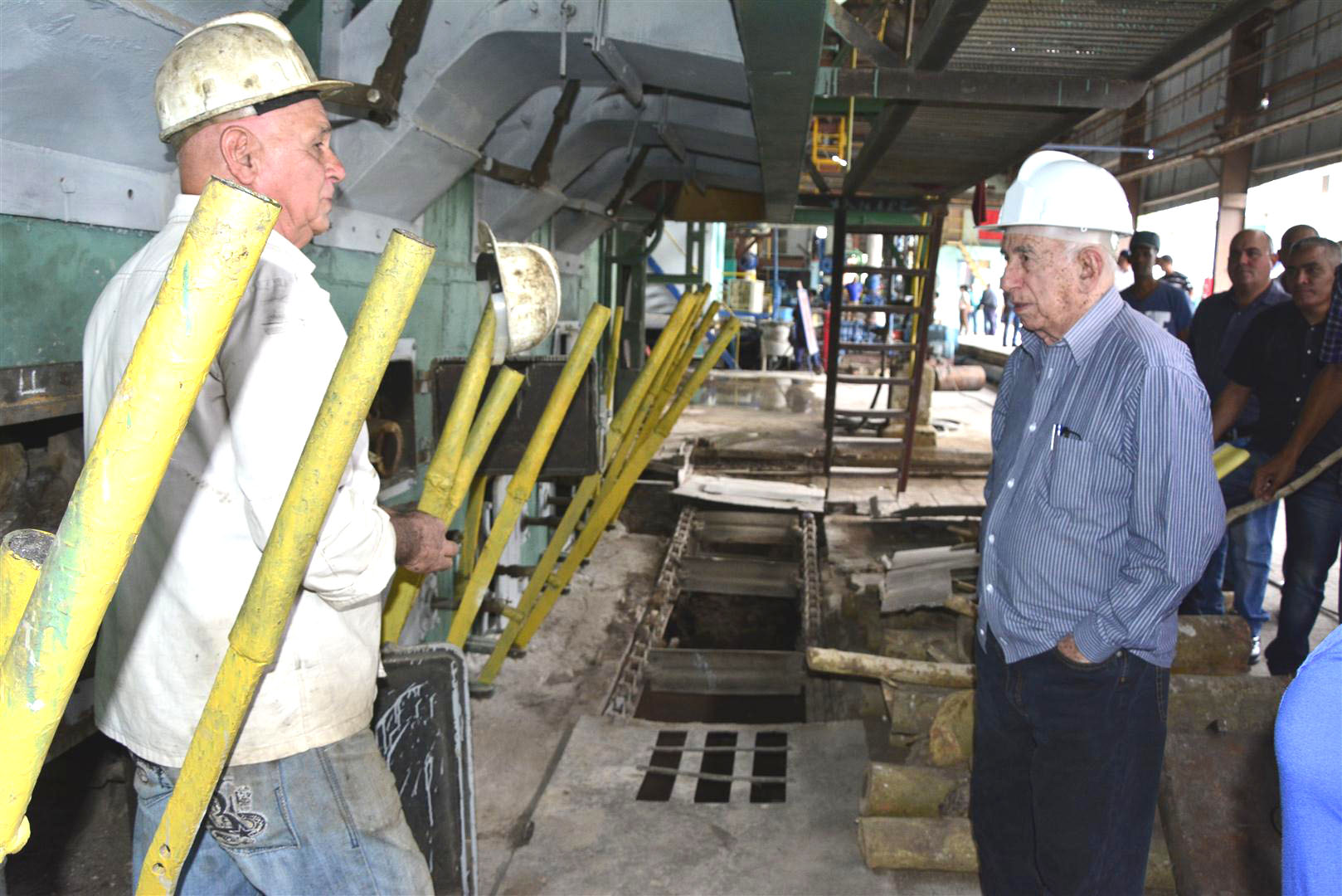 Machado Ventura, zafra, azúcar, Sancti Spíritus