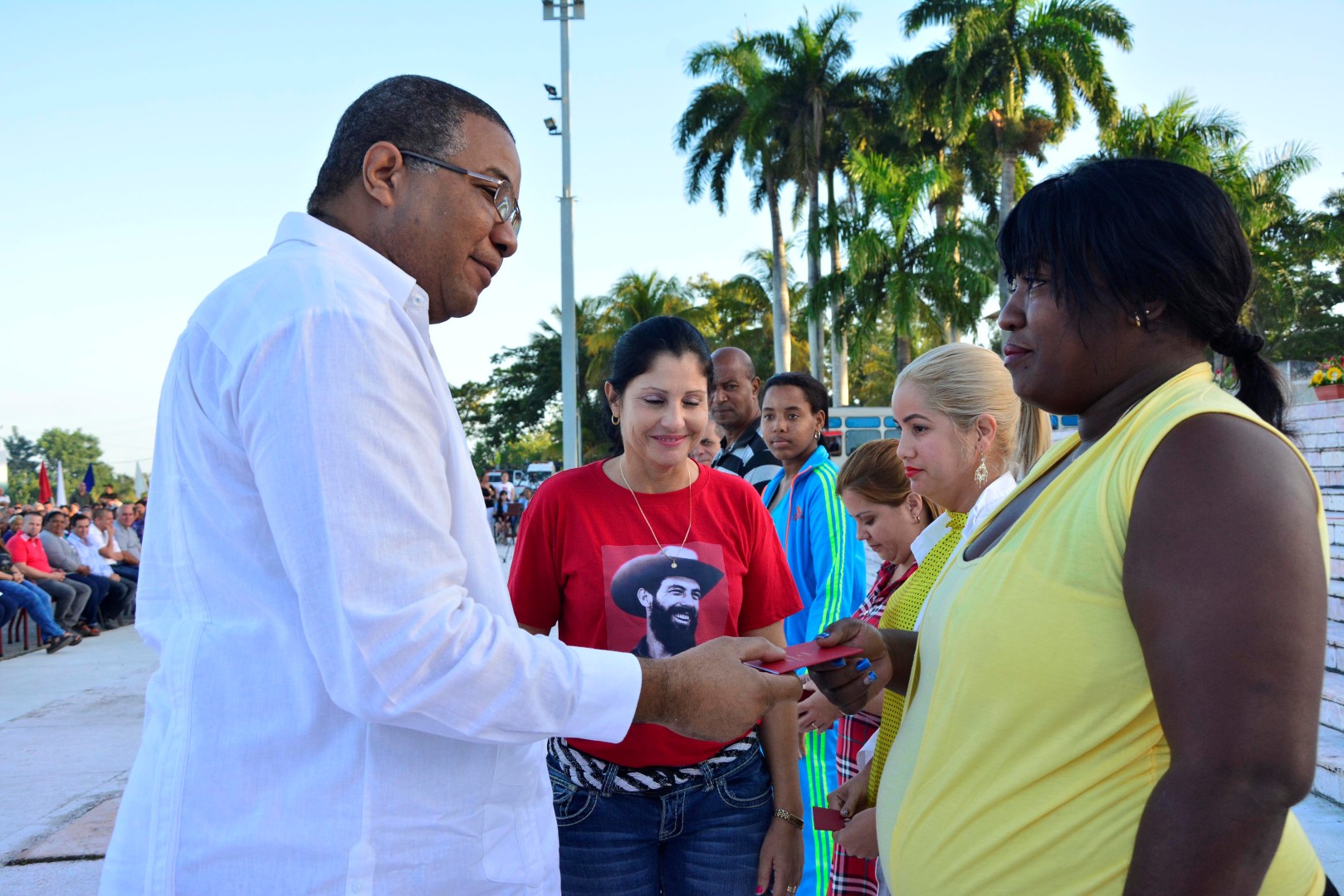 Yaguajay, acto, Revolución, Triunfo, PCC